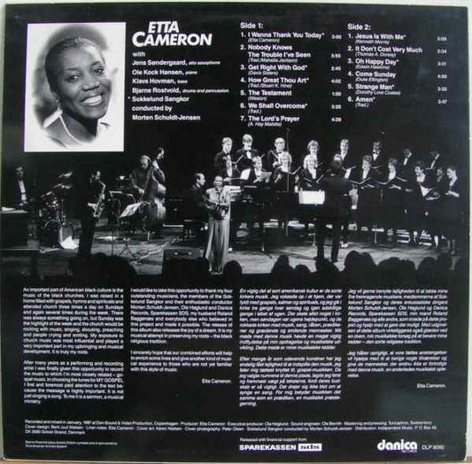 Etta Cameron - My Gospel (LP) (Very Good Plus (VG+)) - Skanderborg Vinyl