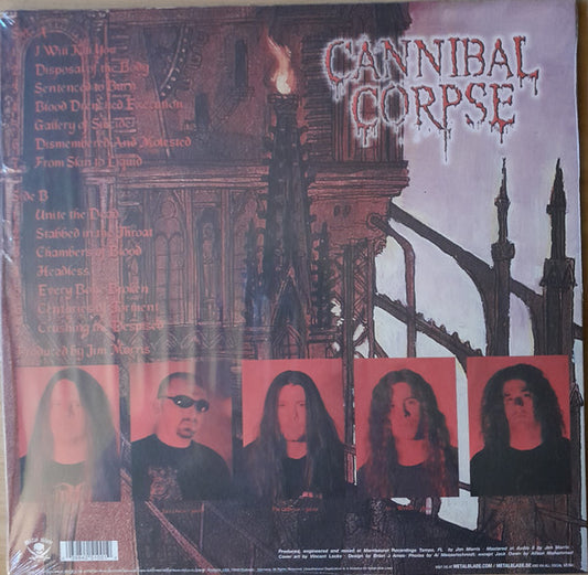 Cannibal Corpse : Gallery Of Suicide (LP, Album, RE, RM)