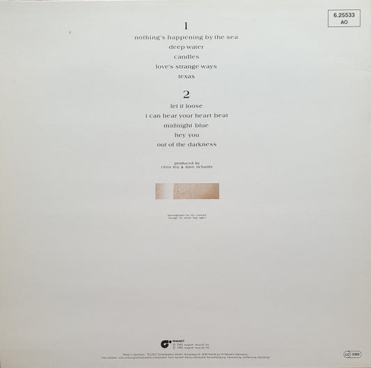 Chris Rea - Water Sign (LP) (Very Good Plus (VG+)) - Skanderborg Vinyl