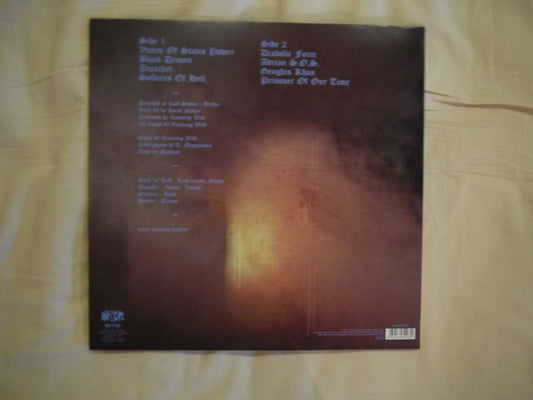 Running Wild : Gates To Purgatory (LP, Album, RE, RM, Yel)