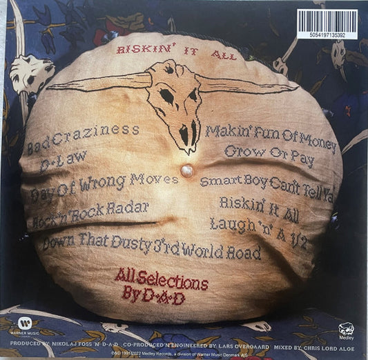 D-A-D - Riskin' It All (LP) (Near Mint (NM or M-)) - Skanderborg Vinyl