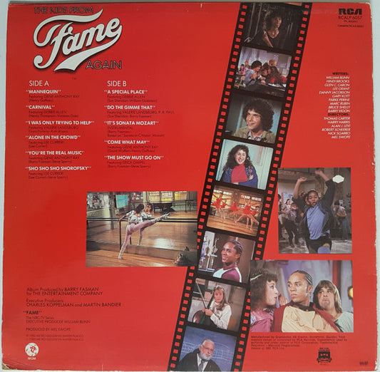 The Kids From Fame : The Kids From Fame Again (LP, Album)