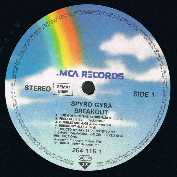 Spyro Gyra : Breakout (LP, Album)