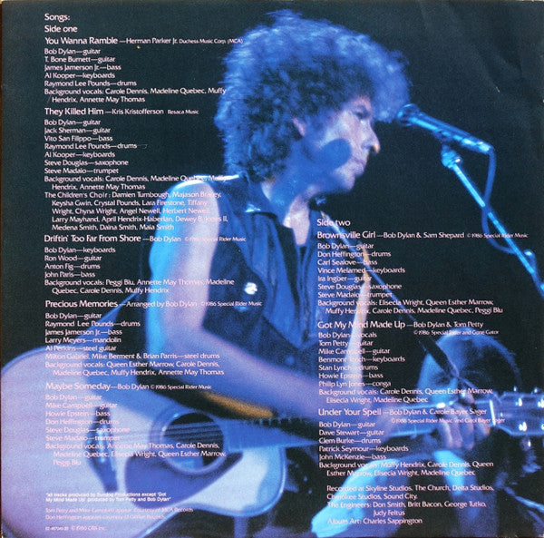 Bob Dylan : Knocked Out Loaded (LP, Album, RE)