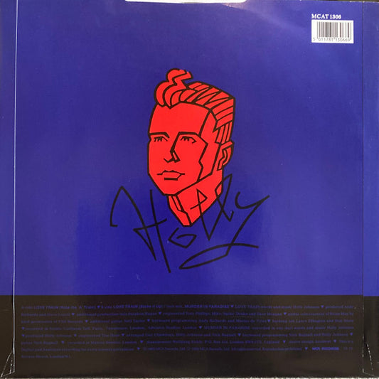 Holly Johnson : Love Train (12", Single, Ora)