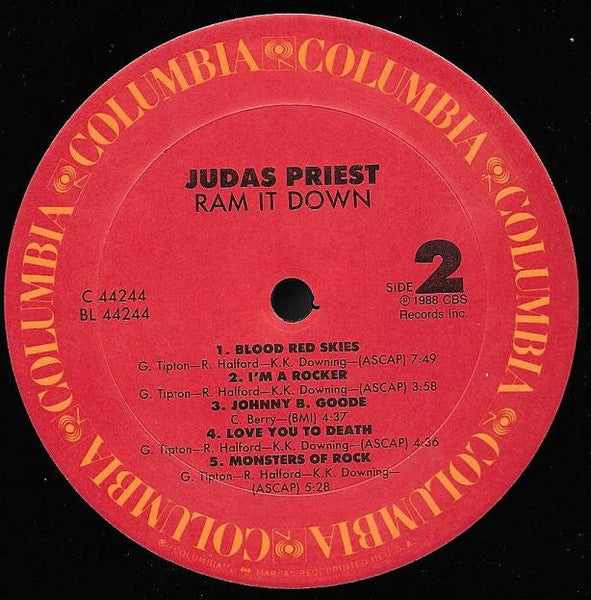 Judas Priest : Ram It Down (LP, Album)