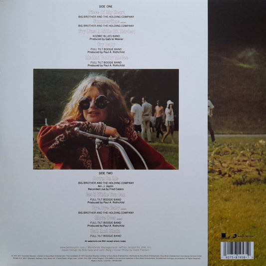 Janis Joplin : Janis Joplin's Greatest Hits (LP, Comp, RE, GZ )