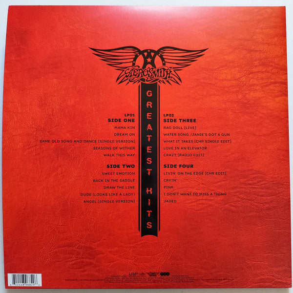 Aerosmith : Greatest Hits (2xLP, Comp, Ltd, Red)
