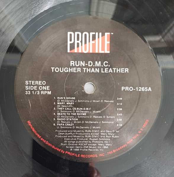 Run-DMC : Tougher Than Leather (LP, Album)