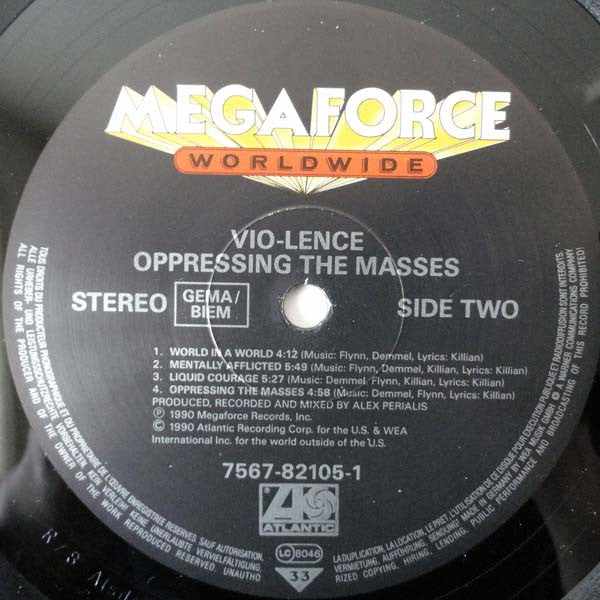 Vio-Lence : Oppressing The Masses (LP, Album)