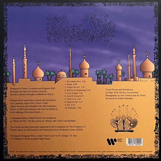 Kingston Wall : II (LP + LP, S/Sided, Etch + Album, RE, RM, Rem)