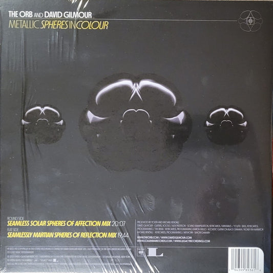 The Orb And David Gilmour : Metallic Spheres In Colour (LP, Album, 180)
