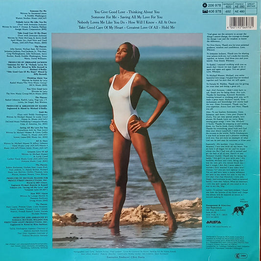 Whitney Houston : Whitney Houston (LP, Album)