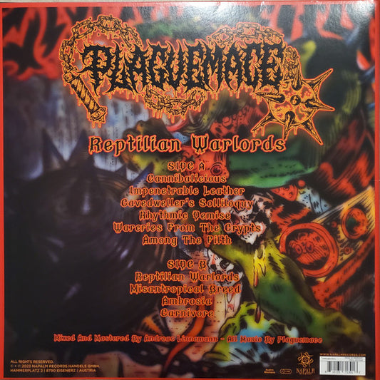 Plaguemace : Reptilian Warlords (LP, Album, Ltd, Gre)