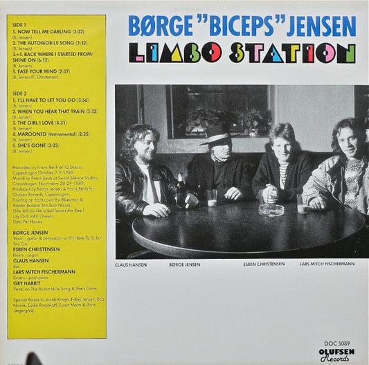 Børge "Biceps" Jensen - Limbo Station (LP) (Very Good Plus (VG+)) - Skanderborg Vinyl