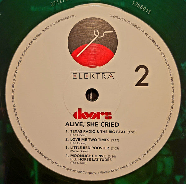 The Doors - Alive, She Cried (LP) (Mint (M)) - Skanderborg Vinyl