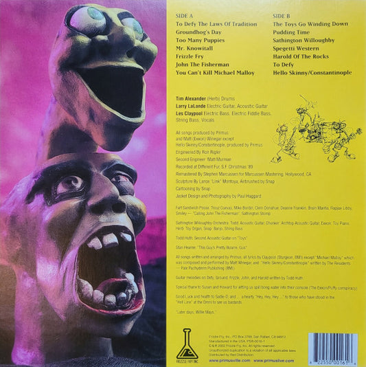 Primus : Frizzle Fry (LP, Album, RE, RM)