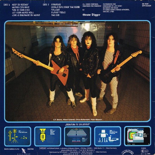 Grave Digger - War Games (LP) (Very Good Plus (VG+)) - Skanderborg Vinyl