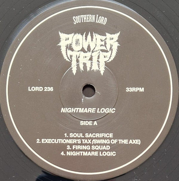 Power Trip (3) : Nightmare Logic (LP, Album, RP)