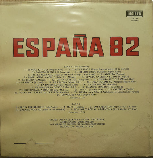 Various : España 82 (LP, Album)