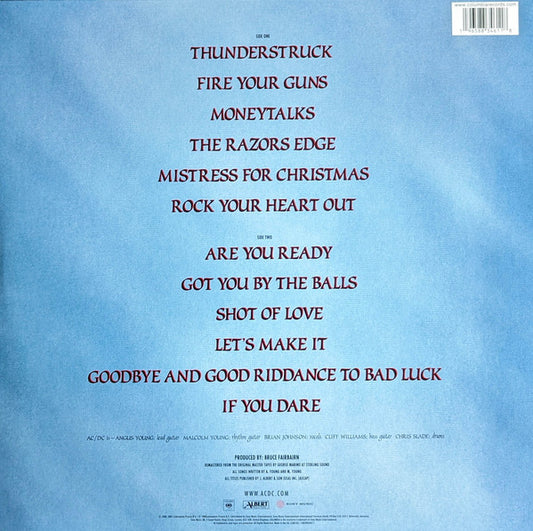 AC/DC - The Razors Edge (LP) (Mint (M)) - Skanderborg Vinyl
