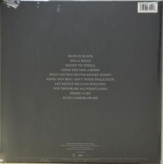 AC/DC - Back In Black (LP) (Mint (M)) - Skanderborg Vinyl