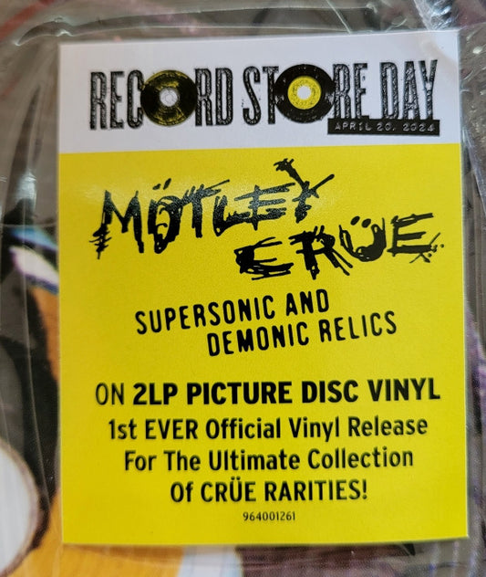 Mötley Crüe : Supersonic And Demonic Relics (2x12", RSD, Comp, Pic, RE, Gat)
