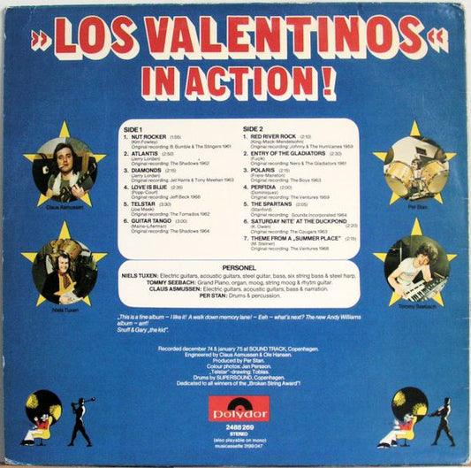 Los Valentinos : In Action! (LP, Album)