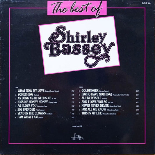 Shirley Bassey : The Best Of Shirley Bassey (LP, Comp)