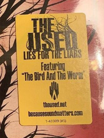 The Used : Lies For The Liars (LP, Pin)