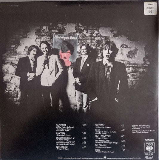 Nina Hagen Band : Nina Hagen Band (LP, Album, RE)