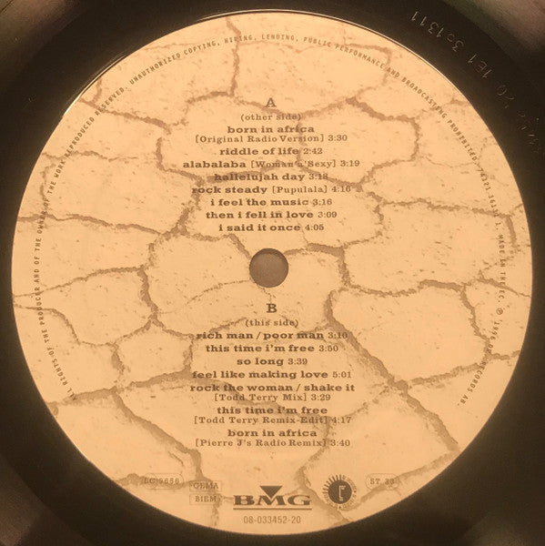 Dr. Alban - Born In Africa (LP) (Very Good (VG)) - Skanderborg Vinyl