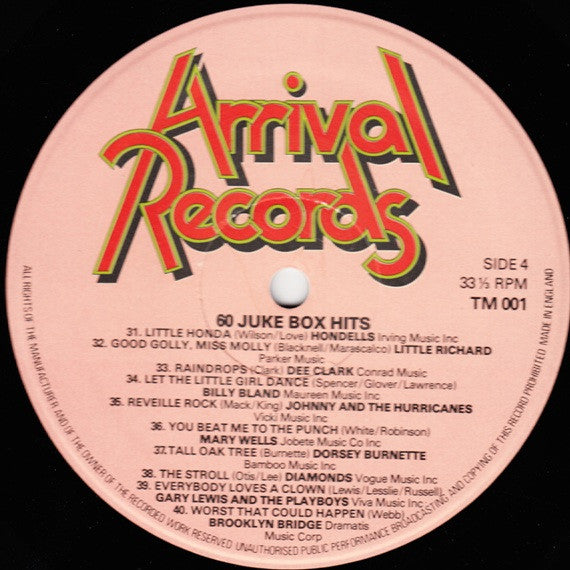 Various : 60 Juke Box Hits (3xLP, Comp)