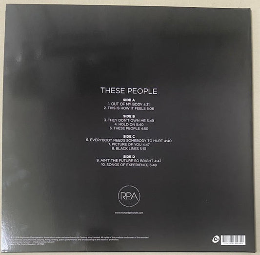 Richard Ashcroft : These People (2xLP, Album, Ltd, RE, Cle)