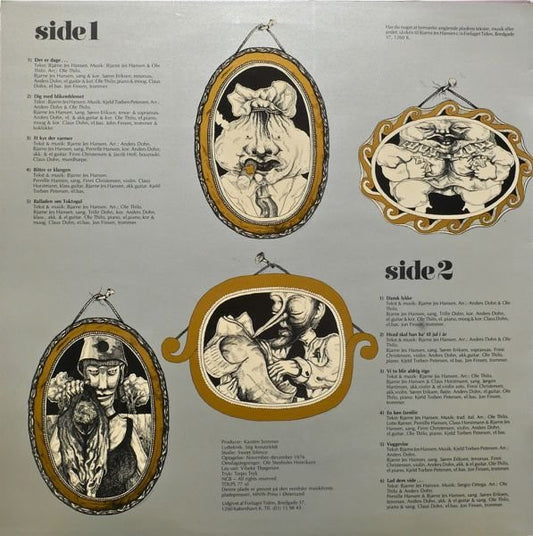 Bjarne Jes Hansen - En Køn Familie (LP) (Very Good Plus (VG+)) - Skanderborg Vinyl