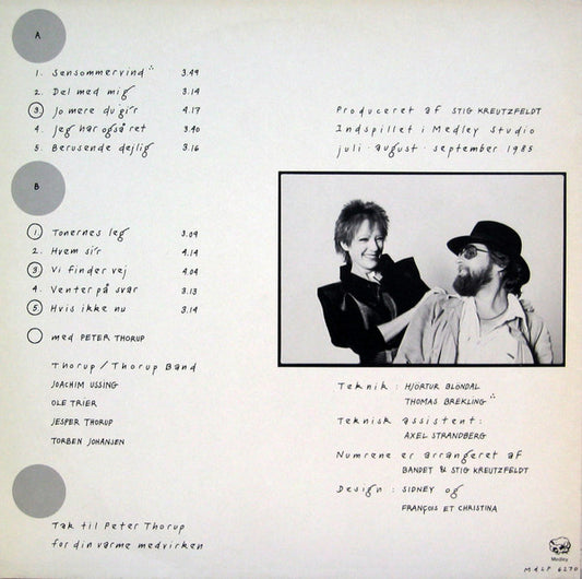 Anne Grete : Hvis Ikke Nu (LP, Album)