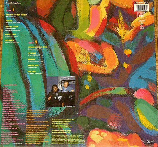 Sarah Vaughan & Milton Nascimento : Brazilian Romance (LP, Album)