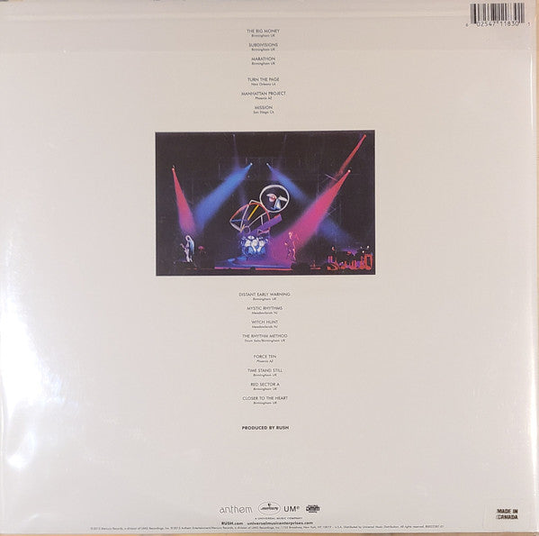 Rush : A Show Of Hands (2xLP, Album, RE, 180)