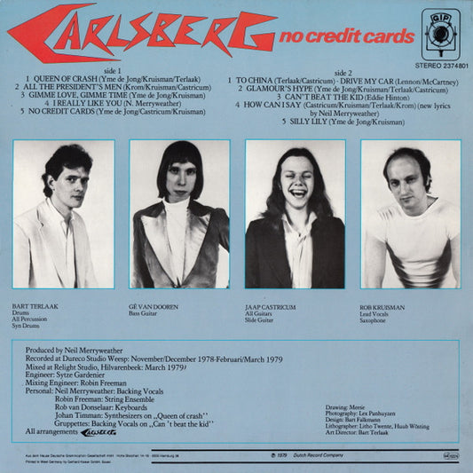 Carlsberg : No Credit Cards (LP, Album)