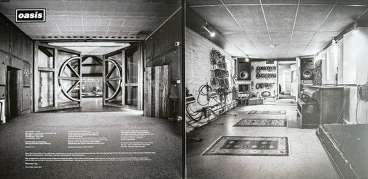 Oasis (2) : Definitely Maybe (2xLP, Album, Ltd, RE, RM, Red)