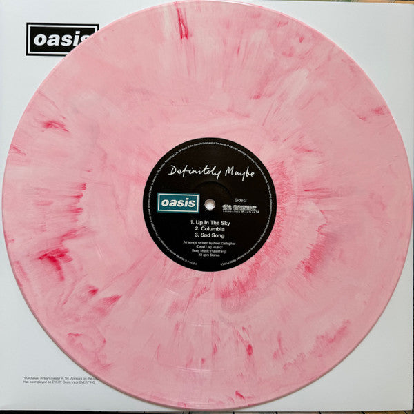 Oasis (2) : Definitely Maybe (2xLP, Album, Ltd, RE, RM, Red)