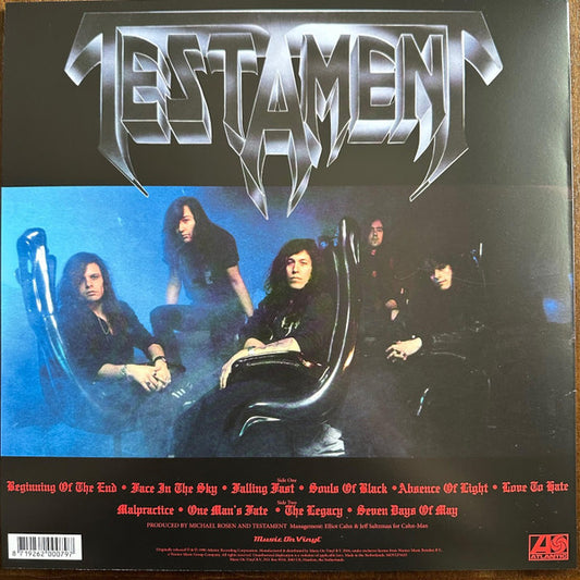 Testament (2) : Souls Of Black (LP, Album, RE, RP, 180)