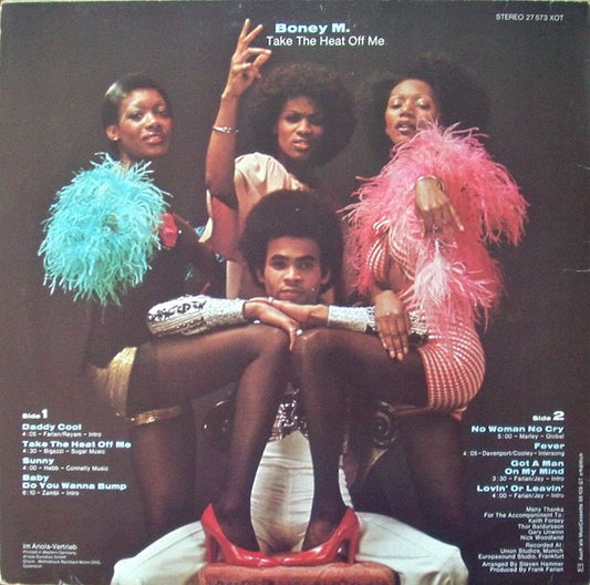 Boney M. : Take The Heat Off Me (LP, Album, RP)
