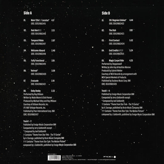 Jerry Goldsmith : Star Trek: First Contact / Der Erste Kontakt (Original Motion Picture Soundtrack) (LP, Album, RE, Tri)