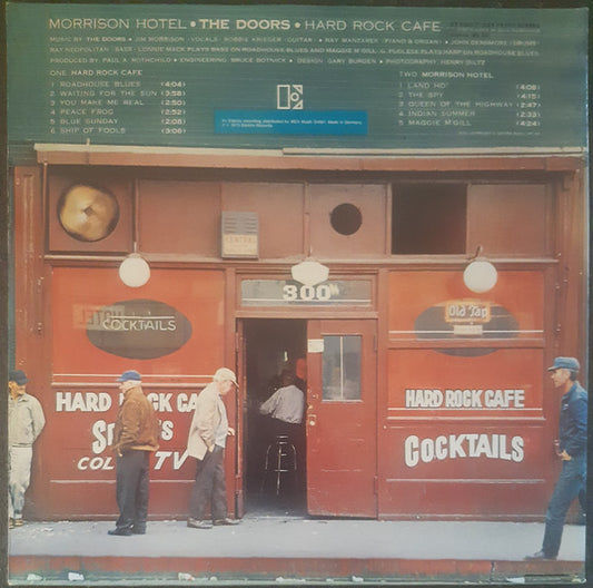 The Doors : Morrison Hotel (LP, Album, RE, Gat)