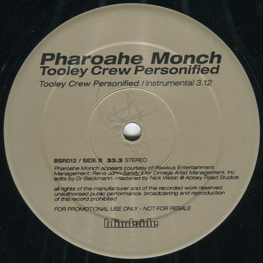 Pharoahe Monch : Tooley Crew Personified (12", Promo)