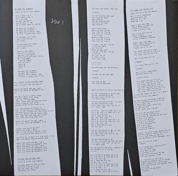 Ramones : Pleasant Dreams (LP, Album, RE, Roc)