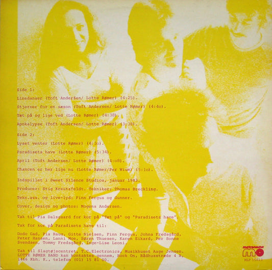 Lotte Rømer Band : Mama Rouge (LP, Album)