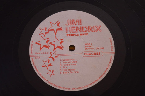 Jimi Hendrix : Purple Haze (LP, Comp)
