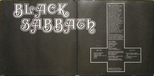 Black Sabbath : Black Sabbath (LP, Album, RP, Gat)